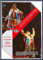 Ultimate Warrior from WWE Ultimate Edition - Series 15 manufactured by Mattel [Back]