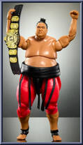 Yokozuna (Black Strap) from WWE Ultimate Edition - Exclusives manufactured by Mattel [Loose]