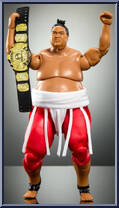 Yokozuna (White Strap) (Chase) from WWE Ultimate Edition - Exclusives manufactured by Mattel [Loose]