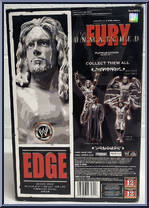 Edge from WWE Unmatched Fury - Series  7 manufactured by Jakks Pacific [Back]