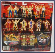 Rey Mysterio (Red Mask) from WWE WrestleMania 21 - Signature Gear manufactured by Jakks Pacific [Back]
