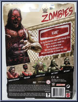 Kane from WWE Zombies - Series  3 manufactured by Mattel [Back]