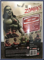 Matt Hardy from WWE Zombies - Series  3 manufactured by Mattel [Back]