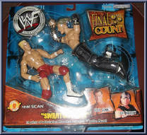 Billy Gunn / Jeff Hardy from WWF Final Count - Series 3 manufactured by Jakks Pacific [Front]
