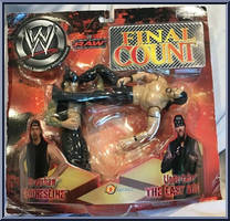 Bradshaw / Undertaker from WWF Final Count - Basic Series manufactured by Jakks Pacific [Front]