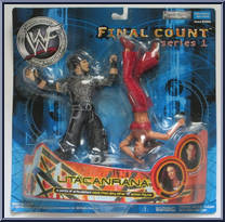 Matt Hardy / Lita from WWF Final Count - Series 1 manufactured by Jakks Pacific [Front]