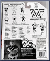 Bam Bam Bigelow from WWF - Series  8 manufactured by Hasbro [Back]