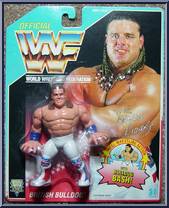 British Bulldog from WWF - Series  4 manufactured by Hasbro [Front]