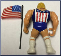 Hacksaw from WWF - Series  9 manufactured by Hasbro [Loose]