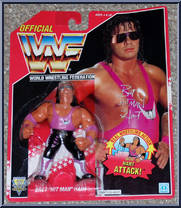 Bret Hart (Pink Shirt) from WWF - Series  8 manufactured by Hasbro [Front]