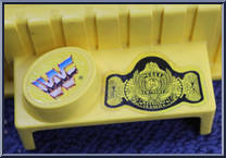 King of the Ring (Yellow Ring) from WWF - Accessories manufactured by Hasbro [Loose]