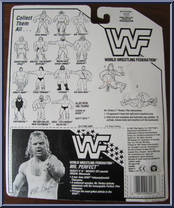 Mr. Perfect (Yellow Tights) from WWF - Series  3 manufactured by Hasbro [Back]