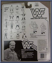 Nailz from WWF - Series  7 manufactured by Hasbro [Back]