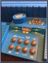 Official Wrestling Ring (Sound Effects Keyboard) (Blue Ring) from WWF - Accessories manufactured by Hasbro [Loose]