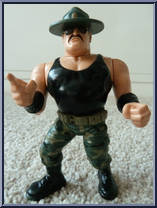 Sgt. Slaughter from WWF - Series  3 manufactured by Hasbro [Loose]