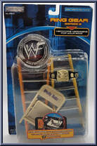 2 Ladders / Chair / Belt from WWF - Ring Gear - Series 3 - Hardcore Hardware manufactured by Jakks Pacific [Front]