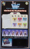 Ahmed Johnson from WWF - S.T.O.M.P. - Series 1 manufactured by Jakks Pacific [Back]