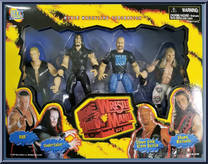 HHH / Undertaker / Steve Austin / Shawn Michaels from WWF - WrestleMania XIV manufactured by Jakks Pacific [Front]