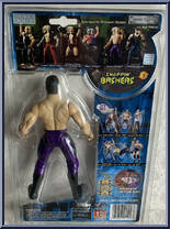 Chris Benoit from WWF - Snappin' Bashers manufactured by Jakks Pacific [Back]