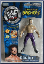 Chris Benoit from WWF - Snappin' Bashers manufactured by Jakks Pacific [Front]