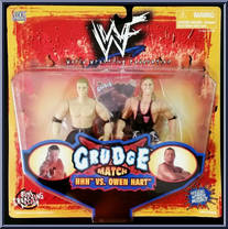 HHH vs. Owen Hart from WWF - Grudge Match - Series 1 manufactured by Jakks Pacific [Front]