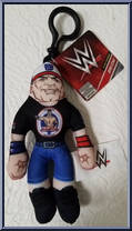 John Cena from WWF - Plush Hangers manufactured by Jakks Pacific [Front]