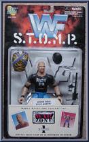 Stone Cold Steve Austin from WWF - S.T.O.M.P. - Series 1 manufactured by Jakks Pacific [Front]