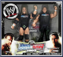 Triple H / Shawn Michaels from WWF - Smack Down vs Raw manufactured by Jakks Pacific [Front]