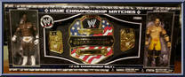 U.S. Championship Belt / Booker T / Chris Benoit Action Figure