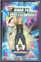 Undertaker from WWF - Road to Wrestlemania manufactured by Jakks Pacific [Front]