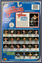 George Steele from WWF - Series 2 manufactured by LJN [Back]