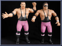 Hart Foundation Action Figure