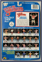 Hercules Hernandez from WWF - Series 4 manufactured by LJN [Back]