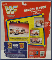Shawn Michaels vs. Owen Hart from WWF - Grudge Match manufactured by Playmates [Back]