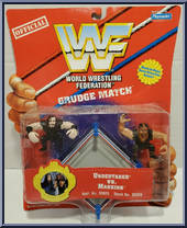 Undertaker vs. Mankind from WWF - Grudge Match manufactured by Playmates [Front]