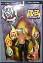 Chris Benoit from WWF R3 - Series 5 manufactured by Jakks Pacific [Front]
