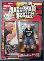 Stone Cold Steve Austin from WWF Signature - Series 5 - Survivor Series manufactured by Jakks Pacific [Front]