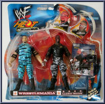 Buh Buh Ray Dudley / D-Von Dudley from WWF Titan Tron Live - Famous Scenes - Series 3 manufactured by Jakks Pacific [Front]