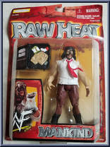 Mankind from WWF Titan Tron Live - Raw Heat - Series 1 manufactured by Jakks Pacific [Front]