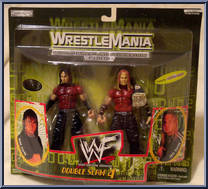 Matt Hardy / Jeff Hardy from WWF Titan Tron Live - Double Slam - Series 4 manufactured by Jakks Pacific [Front]