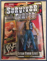 Steve Austin from WWF Titan Tron Live - Series  1 manufactured by Jakks Pacific [Front]