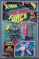 Beast from X-Men - Super Shooters manufactured by Toy Biz [Front]