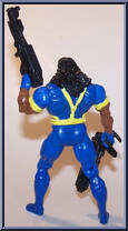 Bishop from X-Men - Series 4 manufactured by Toy Biz [Loose]