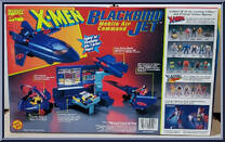 Blackbird Jet from X-Men - Vehicles manufactured by Toy Biz [Back]