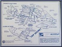 Blackbird Jet from X-Men - Vehicles manufactured by Toy Biz [Instructions]
