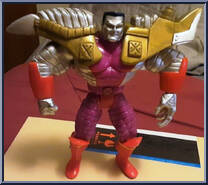 Colossus (Purple & Red) from X-Men - Battle Brigade manufactured by Toy Biz [Loose]
