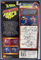Colossus from X-Men - Super Shooters manufactured by Toy Biz [Back]