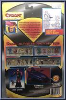 Cyclops from X-Men - Classics manufactured by Toy Biz [Back]