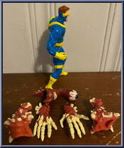 Cyclops from X-Men - Monster Armor manufactured by Toy Biz [Loose]