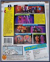 Cyclops (Blue & White) from X-Men - Series 1 manufactured by Toy Biz [Back]